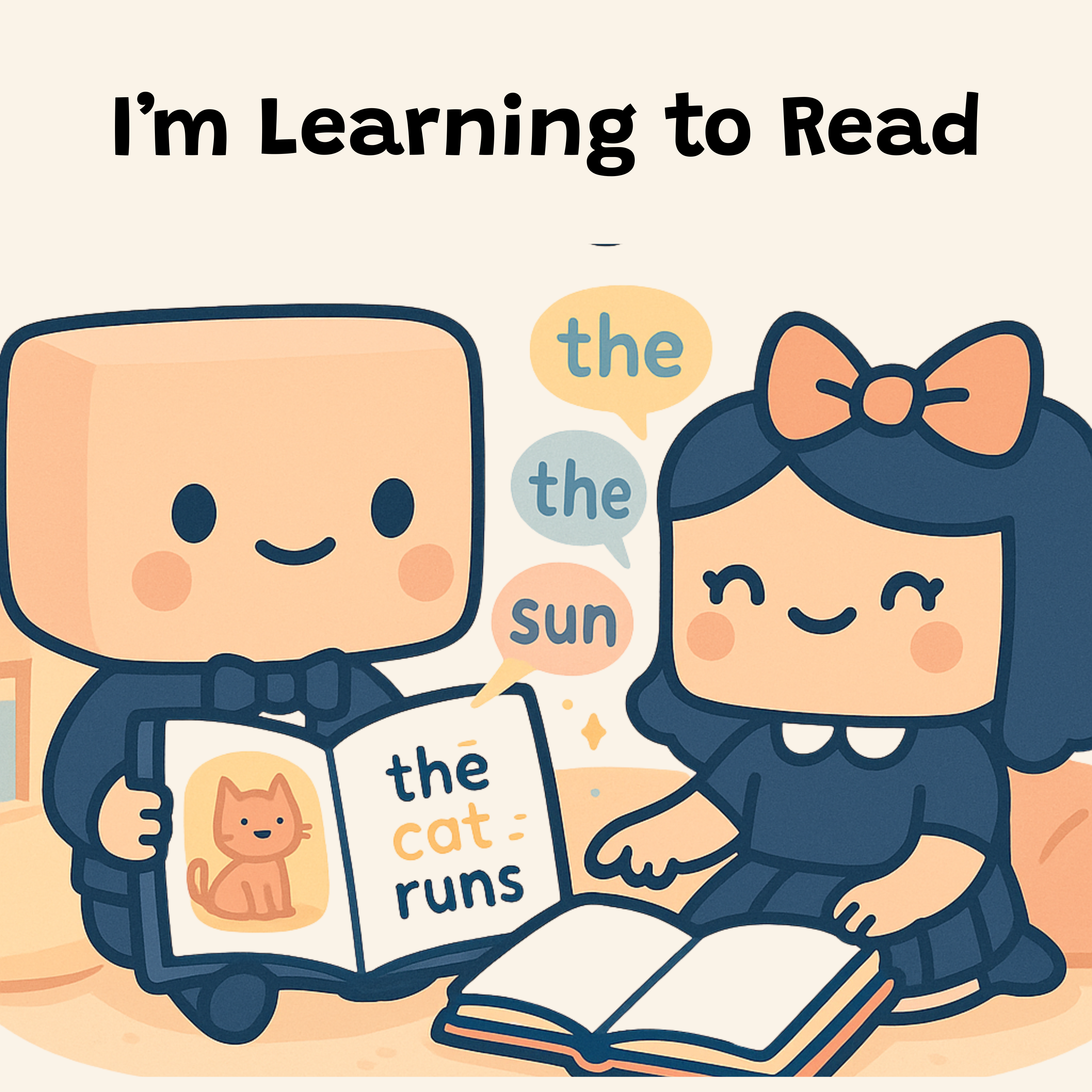 I am learning to read