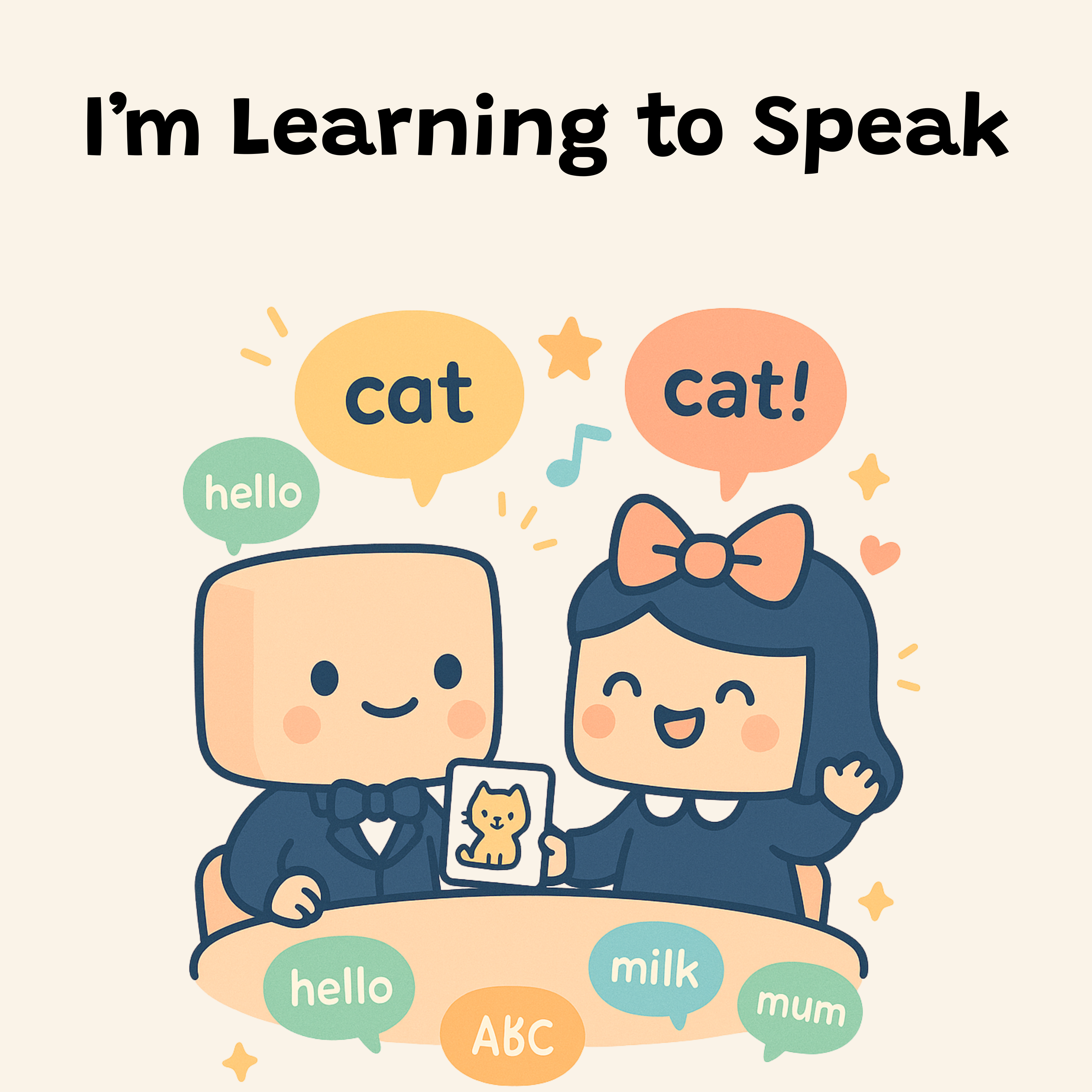 I am learning to speak
